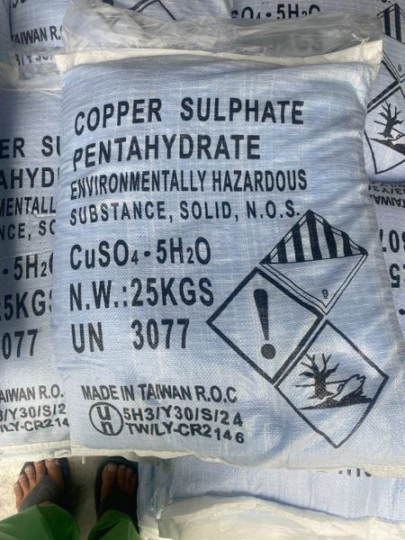 Hóa chất Copper Sulfate CuSO4.5H2O